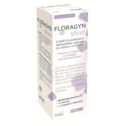 FLORAGYN SILVER SCHIUMA VAGINALE CON ARGENTO COLLOIDALE 50 ML