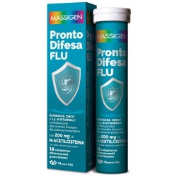 MASSIGEN PRONTO DIFESA FLU 18 COMPRESSE EFFERVESCENTI
