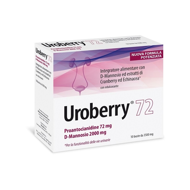 UROBERRY 72 10 BUSTE DA 3500 MG