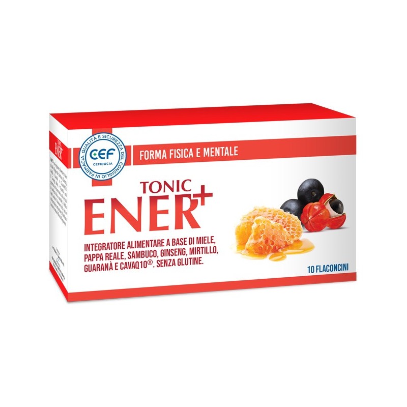 CEF ENER+ TONIC 10 FLACONCINI