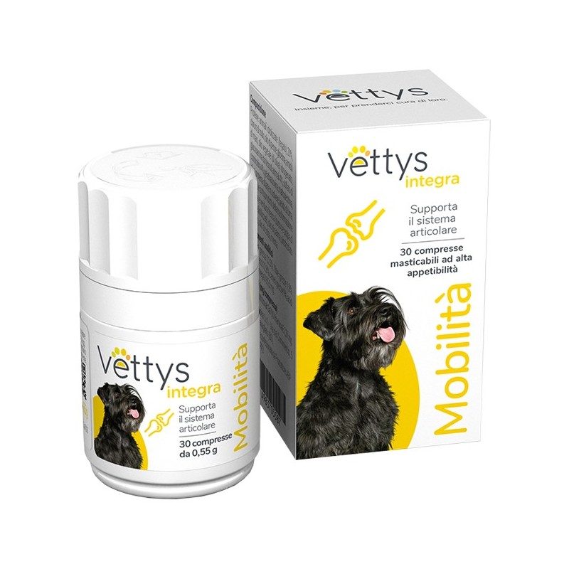 VETTYS INTEGRA MOBILITA' CANE 30 COMPRESSE MASTICABILI