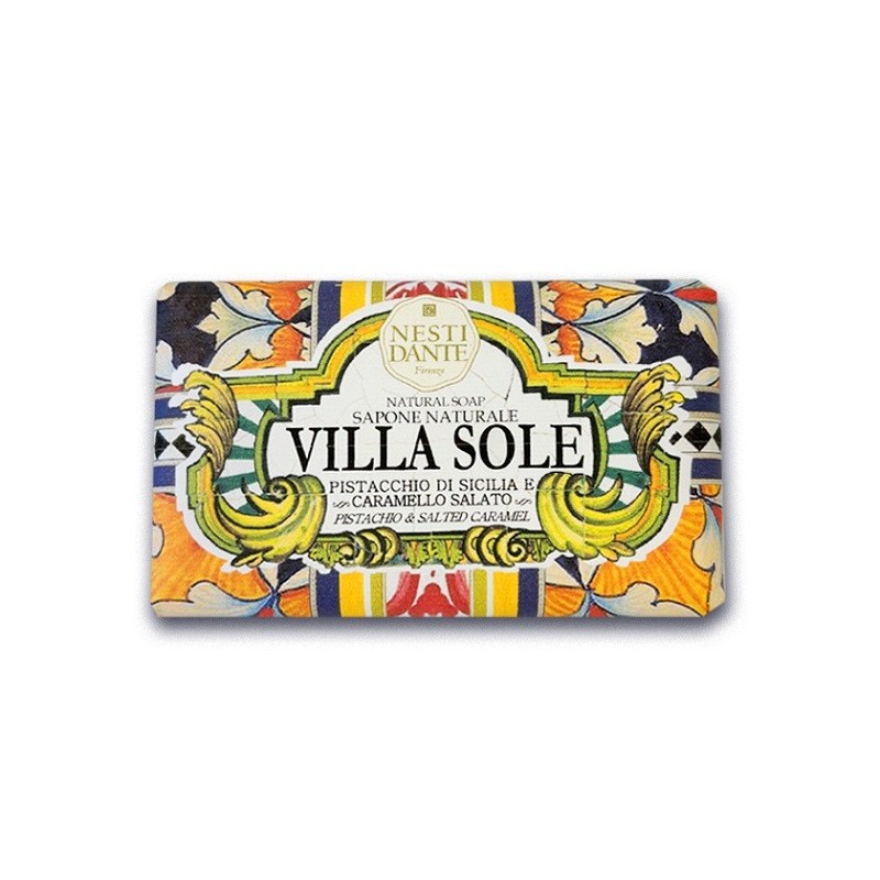 PISTACCHIO SICILIA E CARAMELLO SAPONE SOLIDO 250 G
