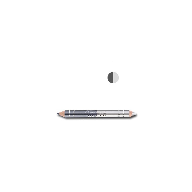 I COLORI DI HELAN BIO MATITA DUO OCCHI OPALINE GRIGIO ANTRACITE