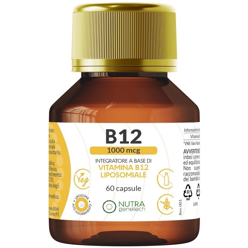 VITAMINA B12 1000 MCG 60 CAPSULE