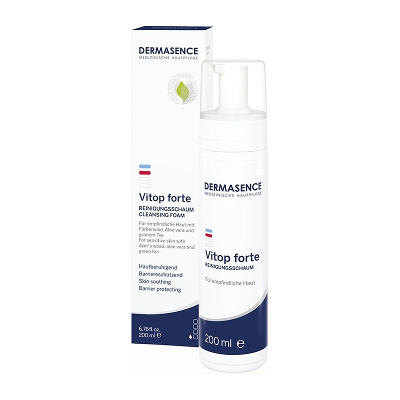 DERMASENCE VITOP FORTE CLEANSING FOAM 200 ML