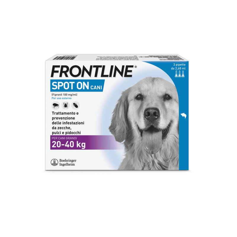 FRONTLINE*3PIP 20-40KG CANI