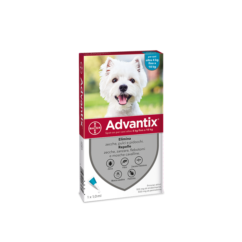 ADVANTIX SPOT ON*1PIP 4-10KG ADVANTIX SPOT ON*1PIP 4-10KG