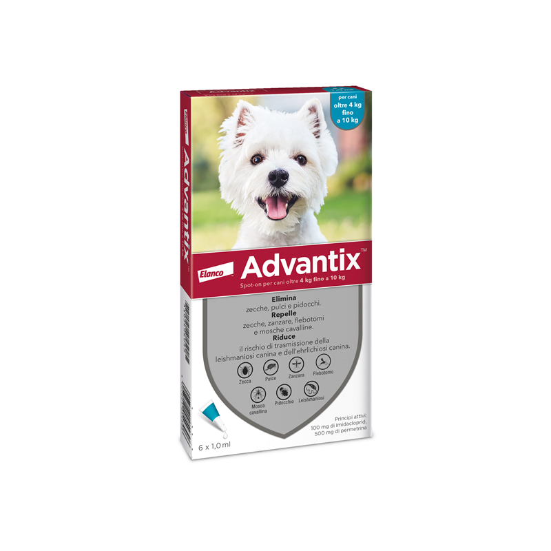 ADVANTIX SPOT ON*6PIP 4-10KG ADVANTIX SPOT ON*6PIP 4-10KG