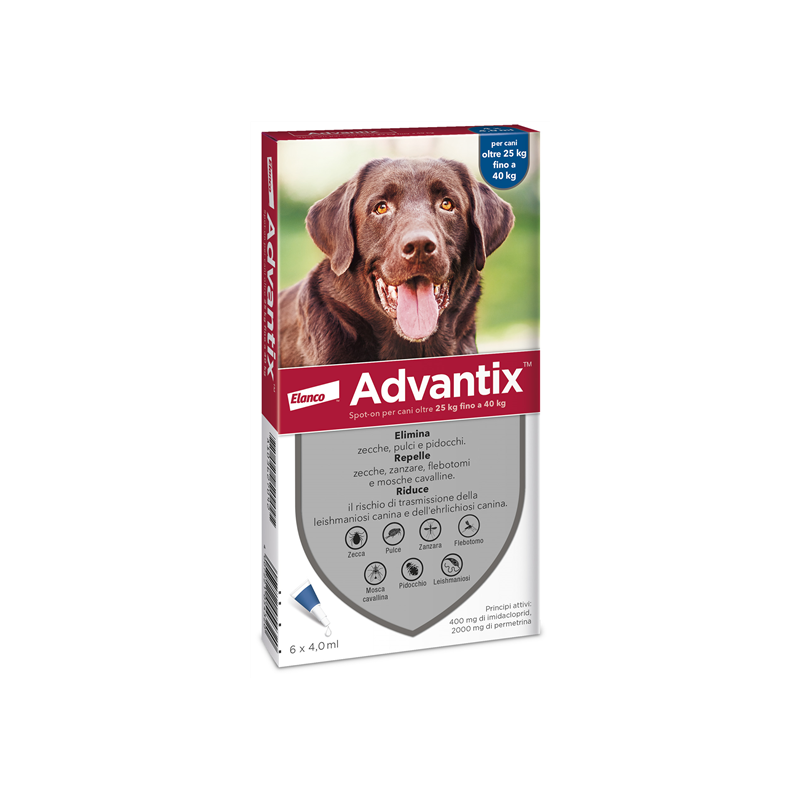 ADVANTIX SPOT ON*6PIP 25-40KG