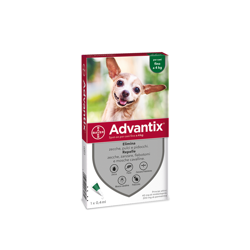 ADVANTIX SPOT ON*1PIP 0-4KG ADVANTIX SPOT ON*1PIP 0-4KG