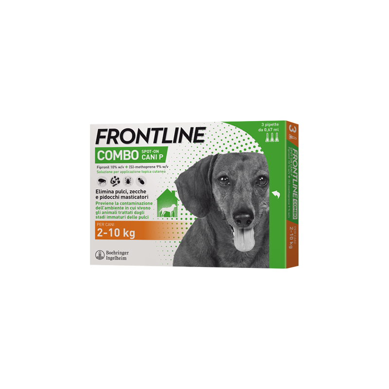 FRONTLINE COMBO*3PIP 2-10KG CA