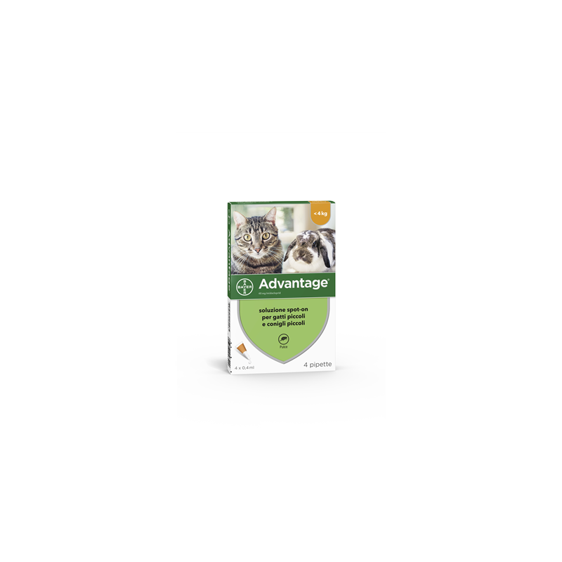 ADVANTAGE*4PIP 0,4ML SPOTON