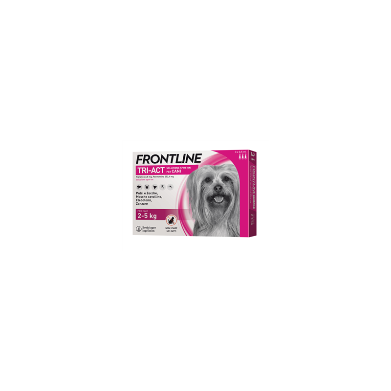 FRONTLINE TRI-ACT*3PIP 2-5KG