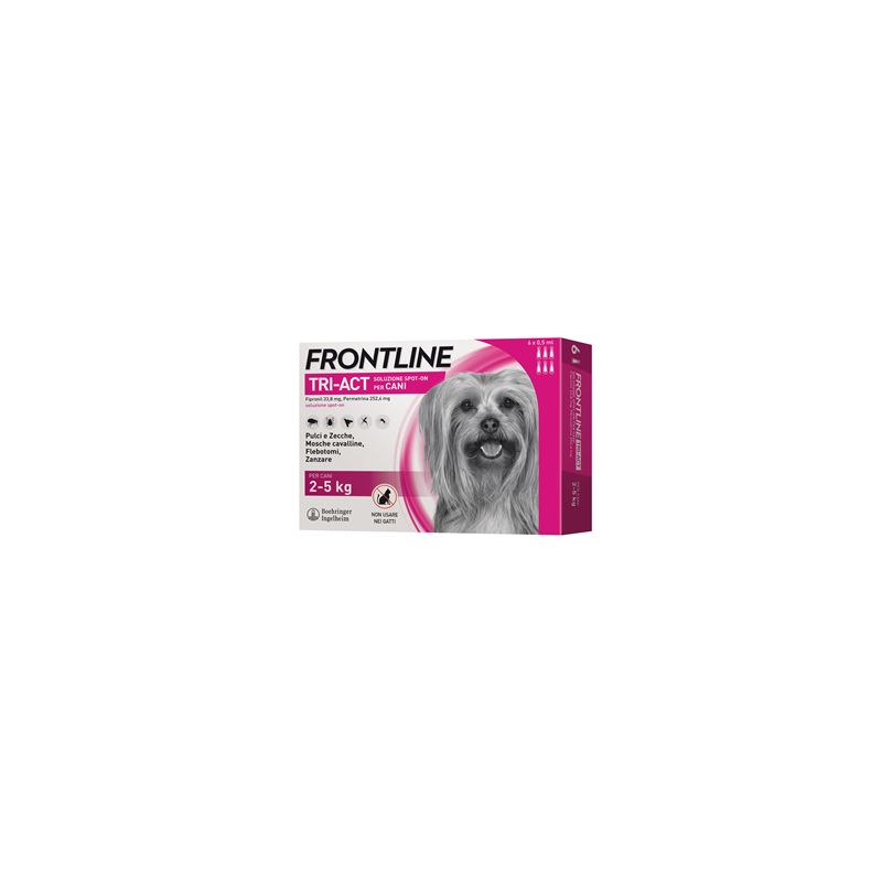 FRONTLINE TRI-ACT*6PIP 2-5KG