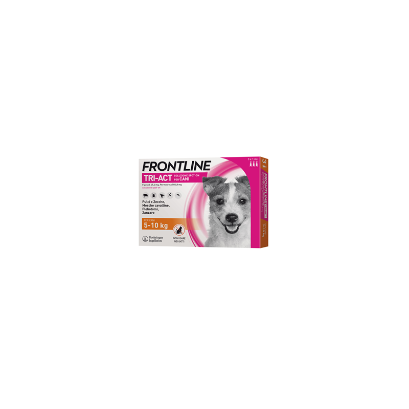 FRONTLINE TRI-ACT*3PIP 5-10KG
