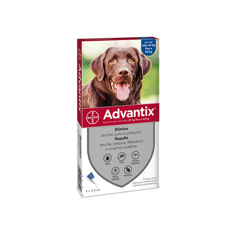 ADVANTIX SPOT ON*4PIP 25-40KG ADVANTIX SPOT ON*4PIP 25-40KG