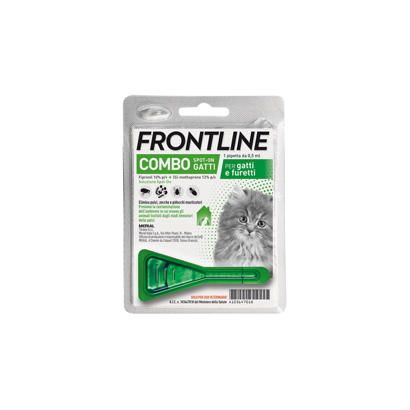 FRONTLINE COMBO*1PIP GATTI/FUR FRONTLINE COMBO*1PIP GATTI/FUR