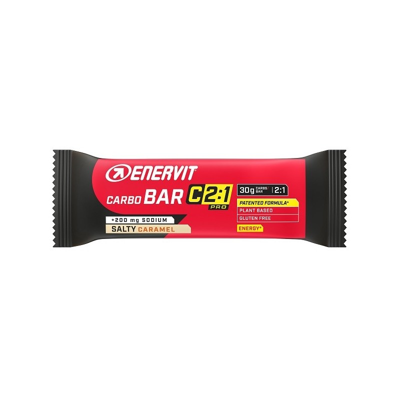 ENERVIT C21 PRO CARBO SODIO SALTY CARAMEL 45 G GLUTEN FREE