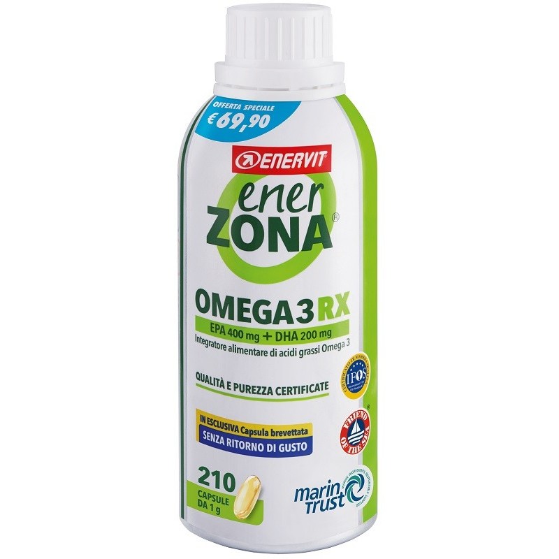 ENERZONA OMEGA 3RX 210 CAPSULE 1 G OFFERTA SPECIALE