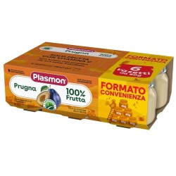 PLASMON OMOGENEIZZATO PRUGNA 6X80 G
