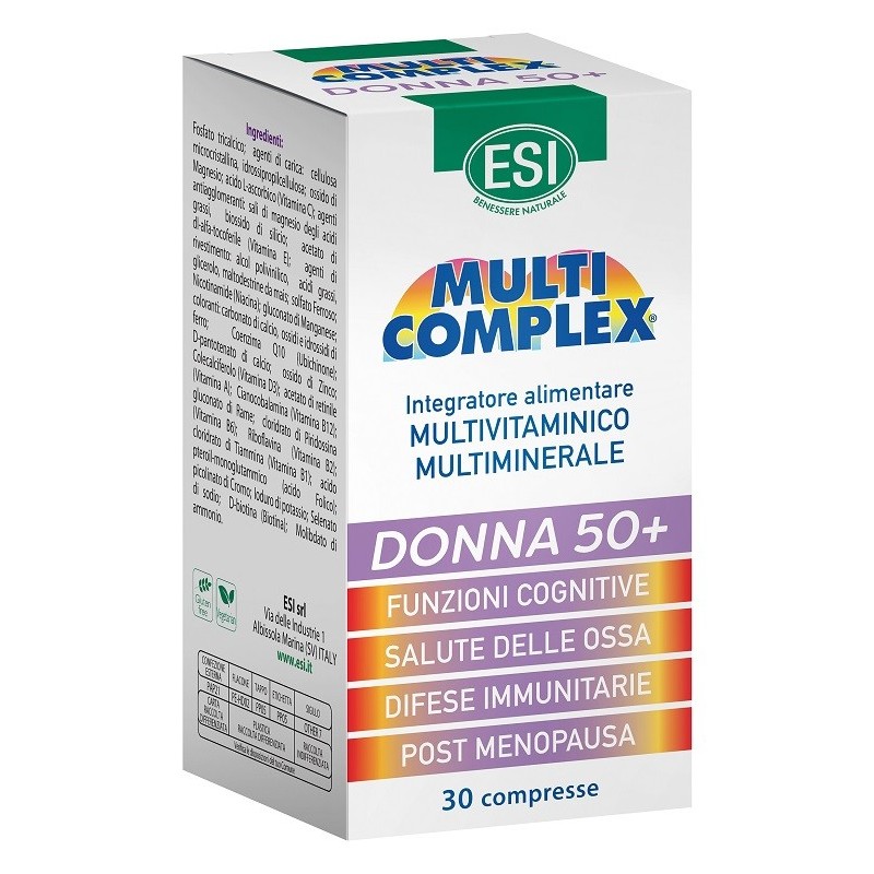 ESI MULTICOMPLEX DONNA 50+ 30 COMPRESSE
