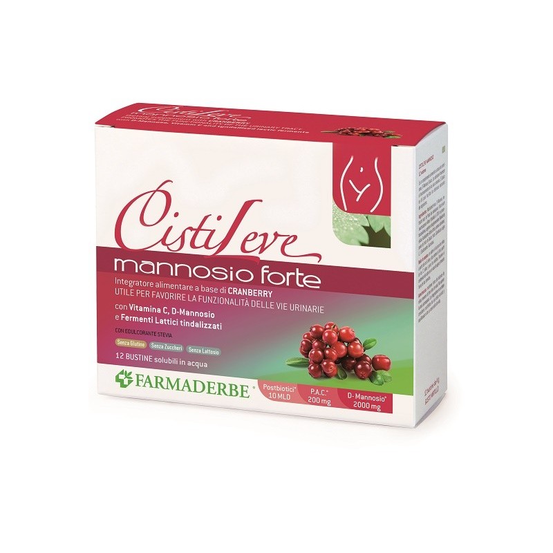 CISTILEVE MANNOSIO FORTE 12 BUSTINE DA 3 G