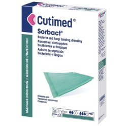 MEDICAZIONE IDROFOBICA CUTIMED SORBACT PAD 7X9 CM 5 PEZZI