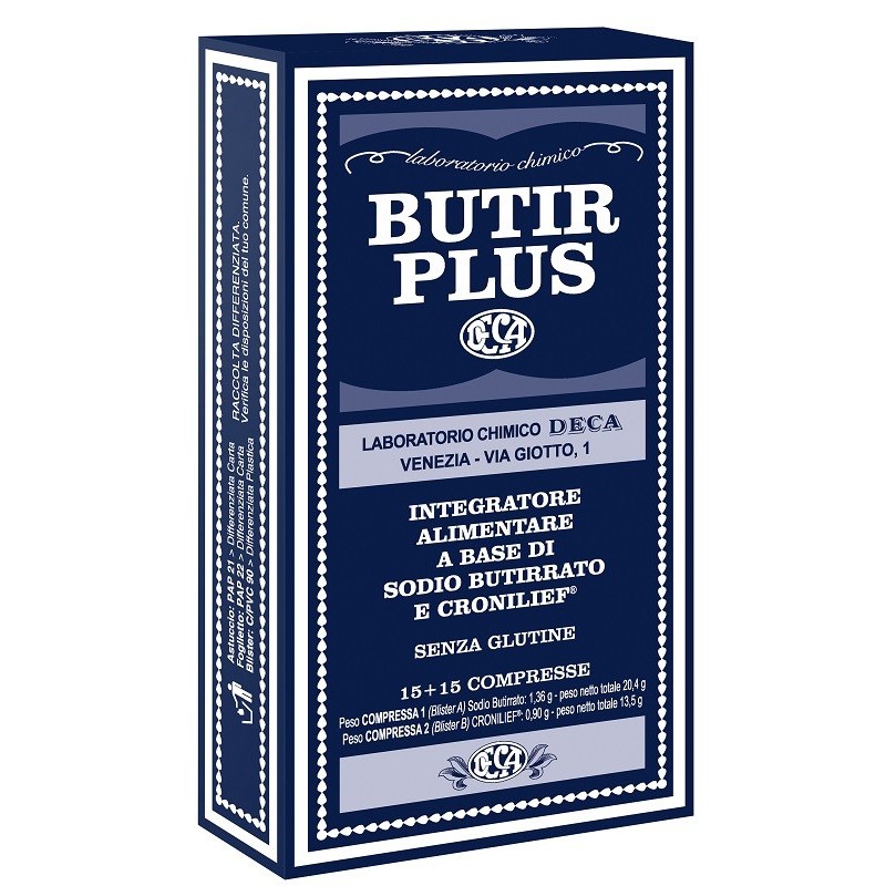 BUTIR PLUS 15 + 15 COMPRESSE SENZA GLUTINE