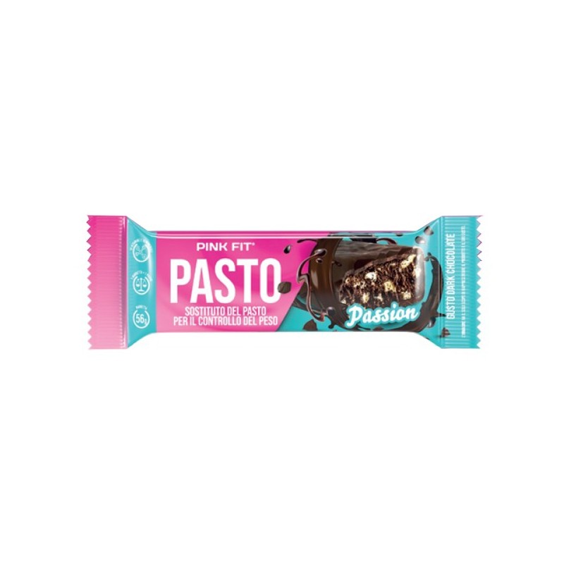 PINK FIT PASTO PASSION DARK CHOCOLATE 56 G