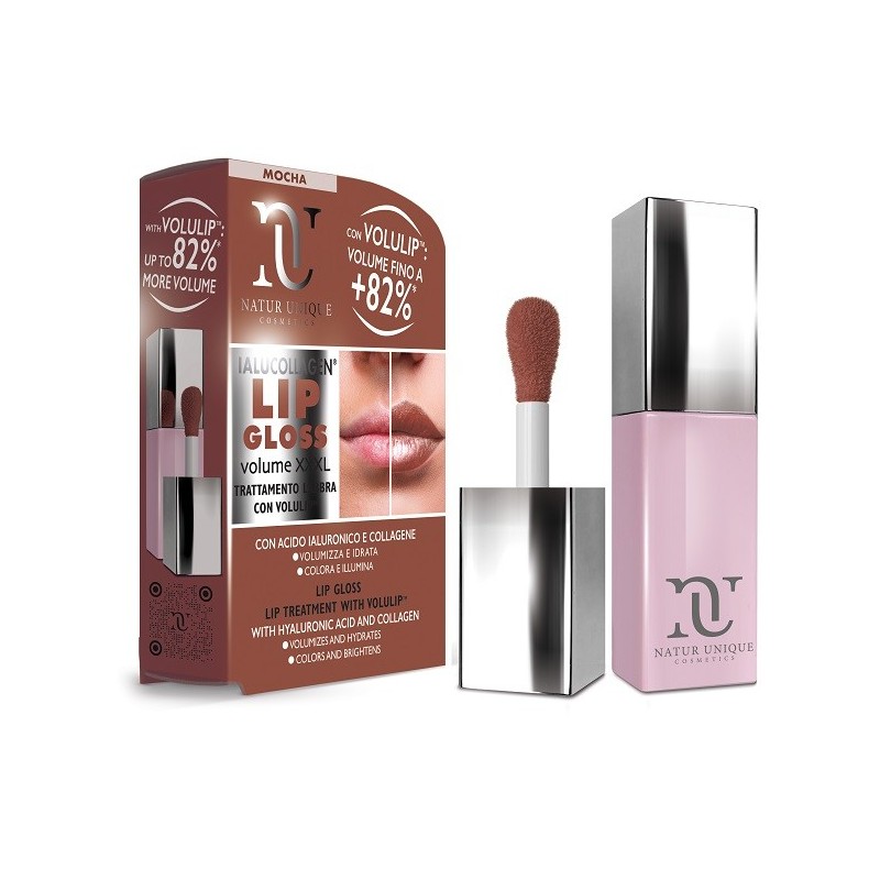 NATUR UNIQUE IALUCOLLAGEN LIP GLOSS VOLUME XXXL MOCHA 8 ML