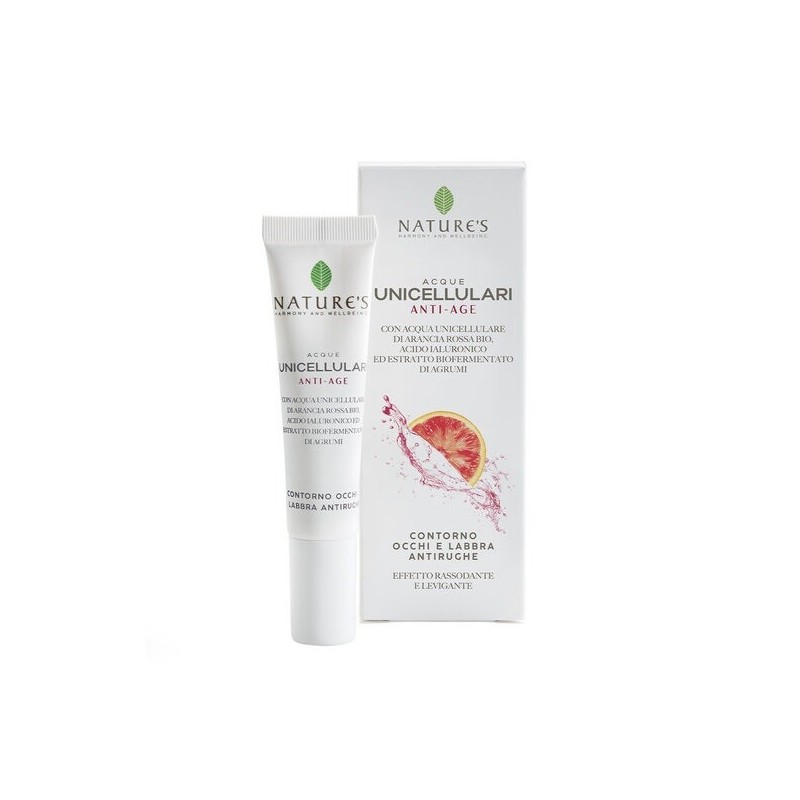 ACQUE UNICELLULARI CONTORNO OCCHI LABBRA ANTIRUGHE 15 ML NATURE'S
