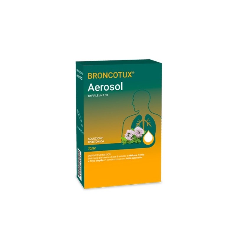 LABORATORIO DELLA FARMACIA BRONCOTUX AEROSOL 10 FIALE DA 3 ML