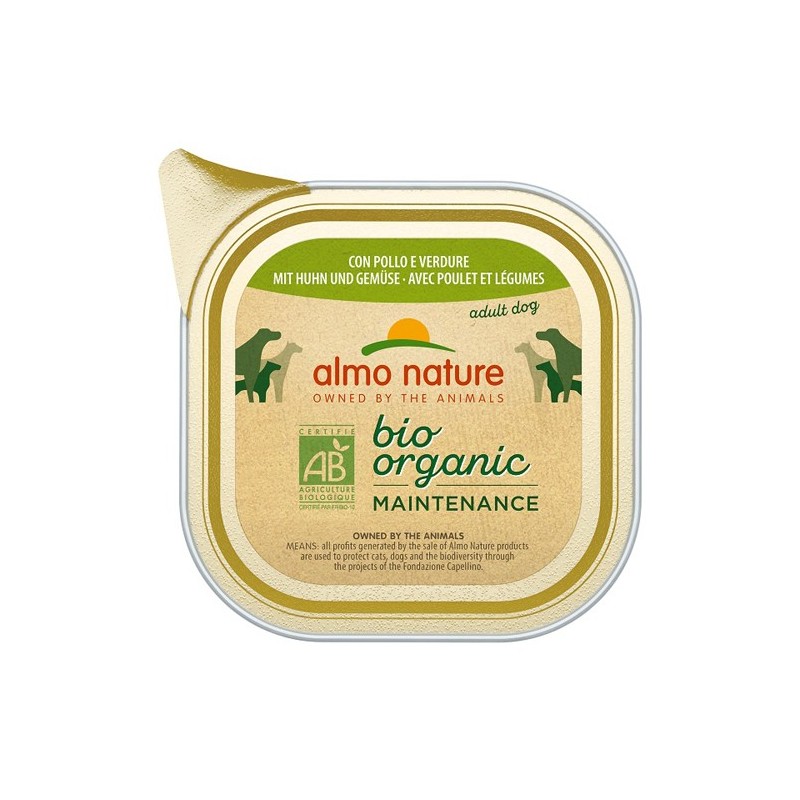 DAILY MENU BIO DOG POLLO/VERDURE 100 G