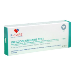 TEST RAPIDO F CARE INFEZIONI URINARIE scad. 30/06/2026