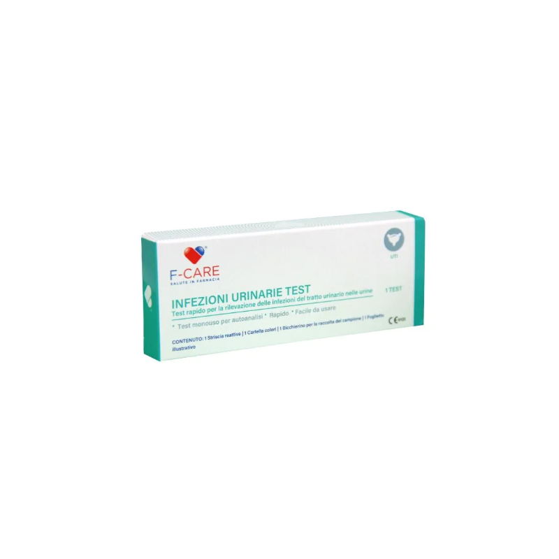 TEST RAPIDO F CARE INFEZIONI URINARIE scad. 30/06/2026