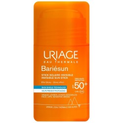 URIAGE EAU THERMALE BARIESUN SPF50+ STICK SOLAIRE INVISIBILE EFFET GLOWY 18 G