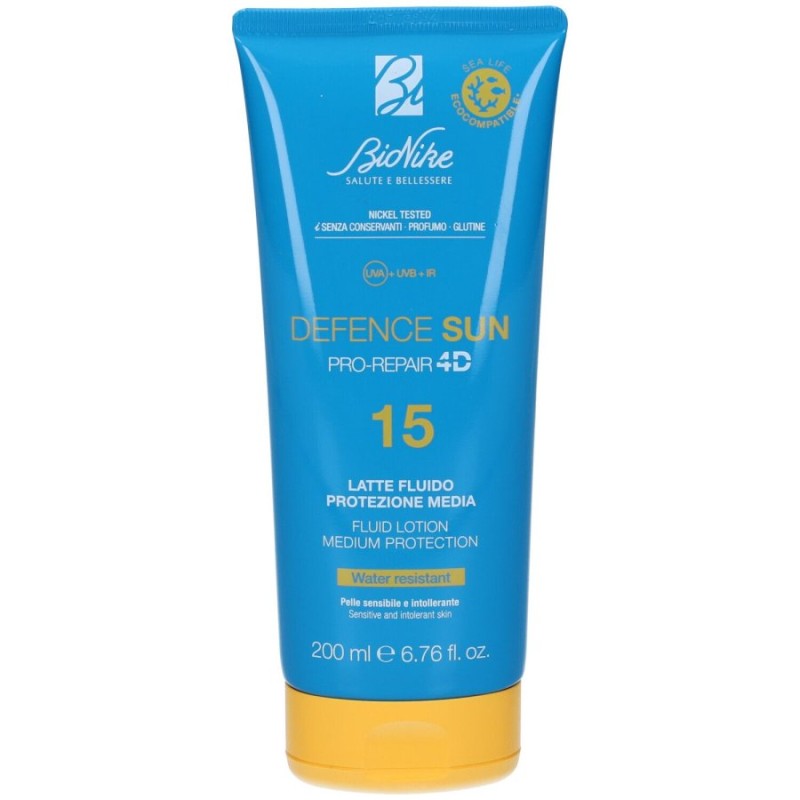 DEFENCE SUN 15 LATTE FLUIDO 200 ML