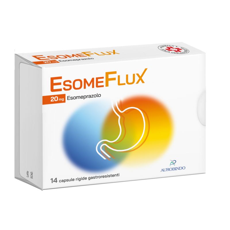 ESOMEFLUX*14CPS GASTR 20MG ESOMEFLUX*14CPS GASTR 20MG