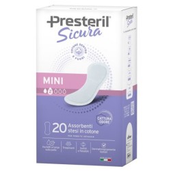 PRESTERIL SICURA ASSORBENTE INCONTINENZA MINI 20 PEZZI