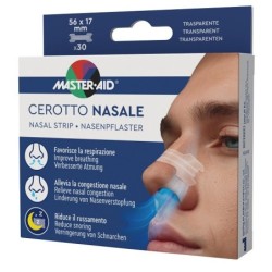 CEROTTO NASALE MASTER-AID 56X17MM 30 PEZZI