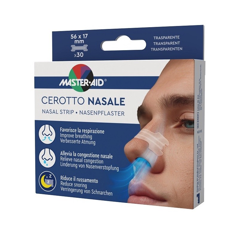 CEROTTO NASALE MASTER-AID 56X17MM 30 PEZZI
