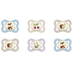 MAM SUCCHIETTO SUPREME NIGHT 2-6 MESI SILICONE 1 PEZZO