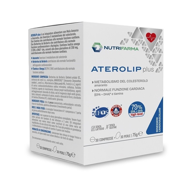 ATEROLIP PLUS 79% 30 COMPRESSE + 30 PERLE