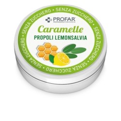 PROFAR CARAMELLE PROPOLI LEMONSALVIA SENZA ZUCCHERO 40 G