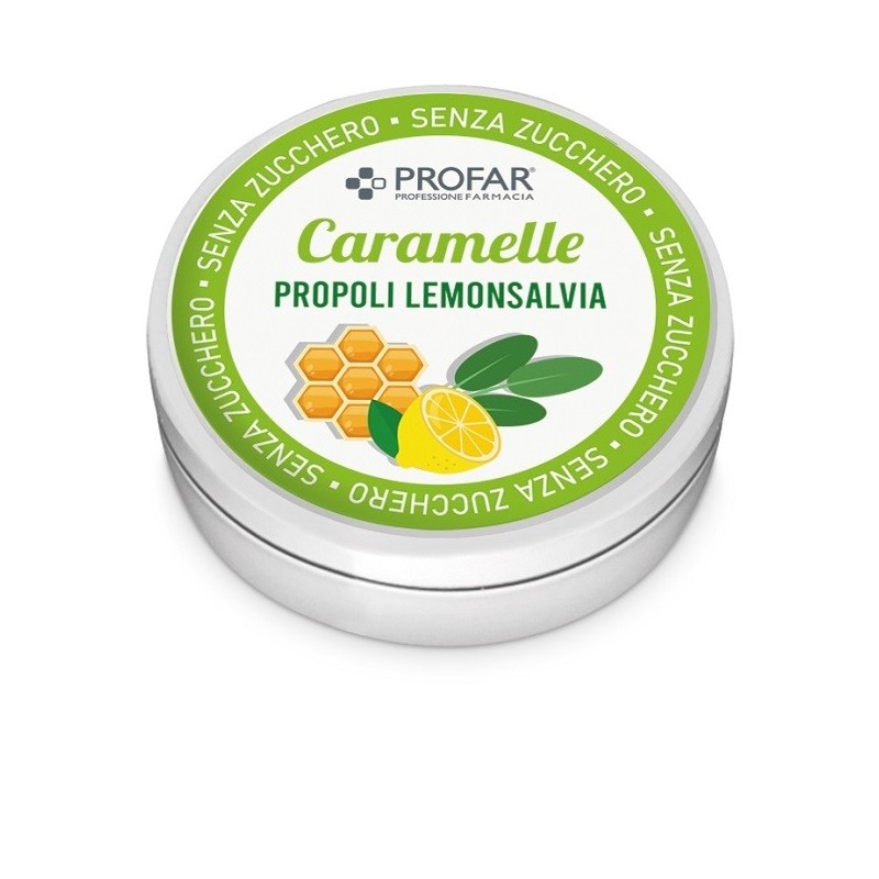 PROFAR CARAMELLE PROPOLI LEMONSALVIA SENZA ZUCCHERO 40 G