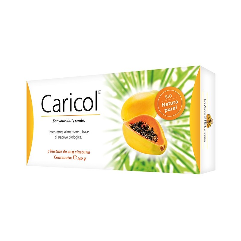 CARICOL 7 BUSTINE DA 20 G SENZA GLUTINE SENZA LATTOSIO