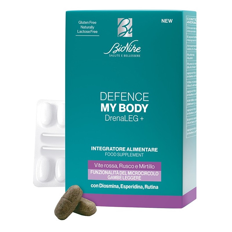 DEFENCE MY BODY DRENALEG+ 60 COMPRESSE