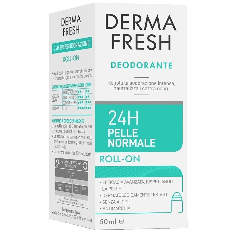 DERMAFRESH 24H PELLE NORMALE ROLL ON 50 ML