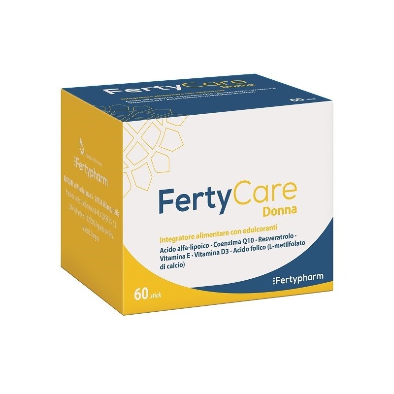 FERTYCARE 60 STICK DA 2 G CON EDULCORANTI SENZA GLUTINE SENZA LATTOSIO SENZA ZUCCHERO