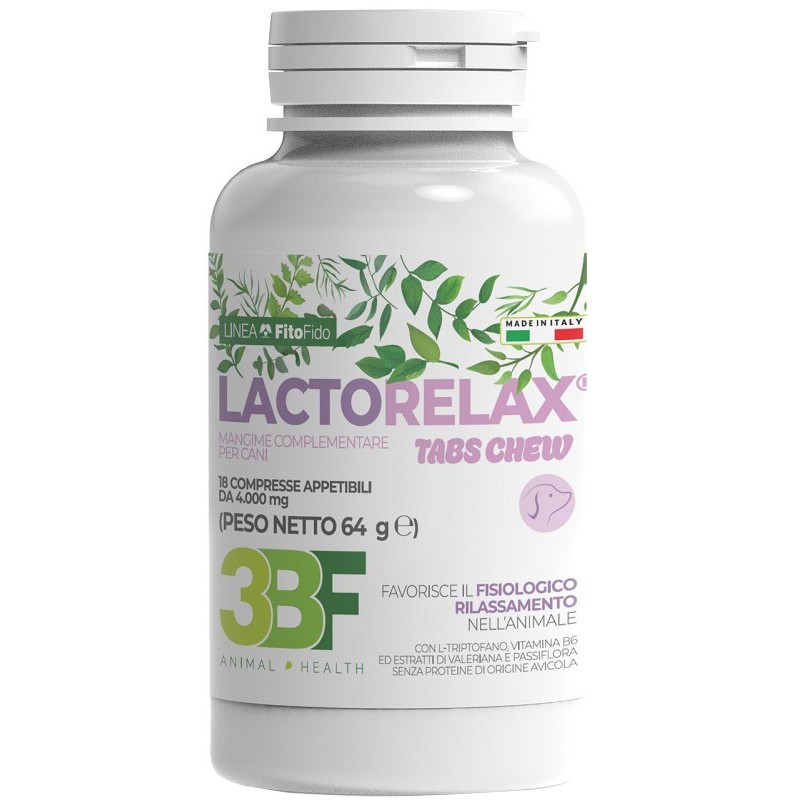LACTORELAX TABS CHEW 18 COMPRESSE APPETIBILI DA 4000 MG